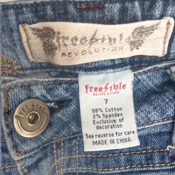 Freestyle Revolution Jeans, Size 7 - Picture 3 of 8
